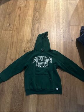 Michigan State Green Pullover Hoodie